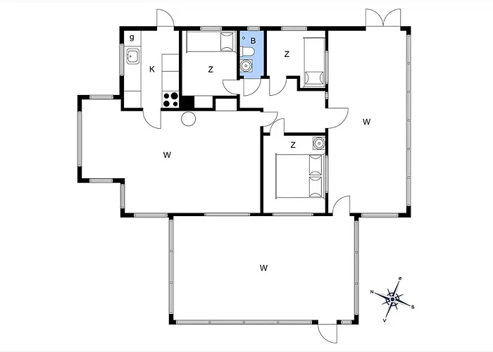 Hébergement de vacances Fan060-fano-helmvej-10 *